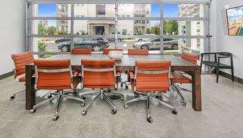 Conference Room at Harrison Apartments, Sarasota